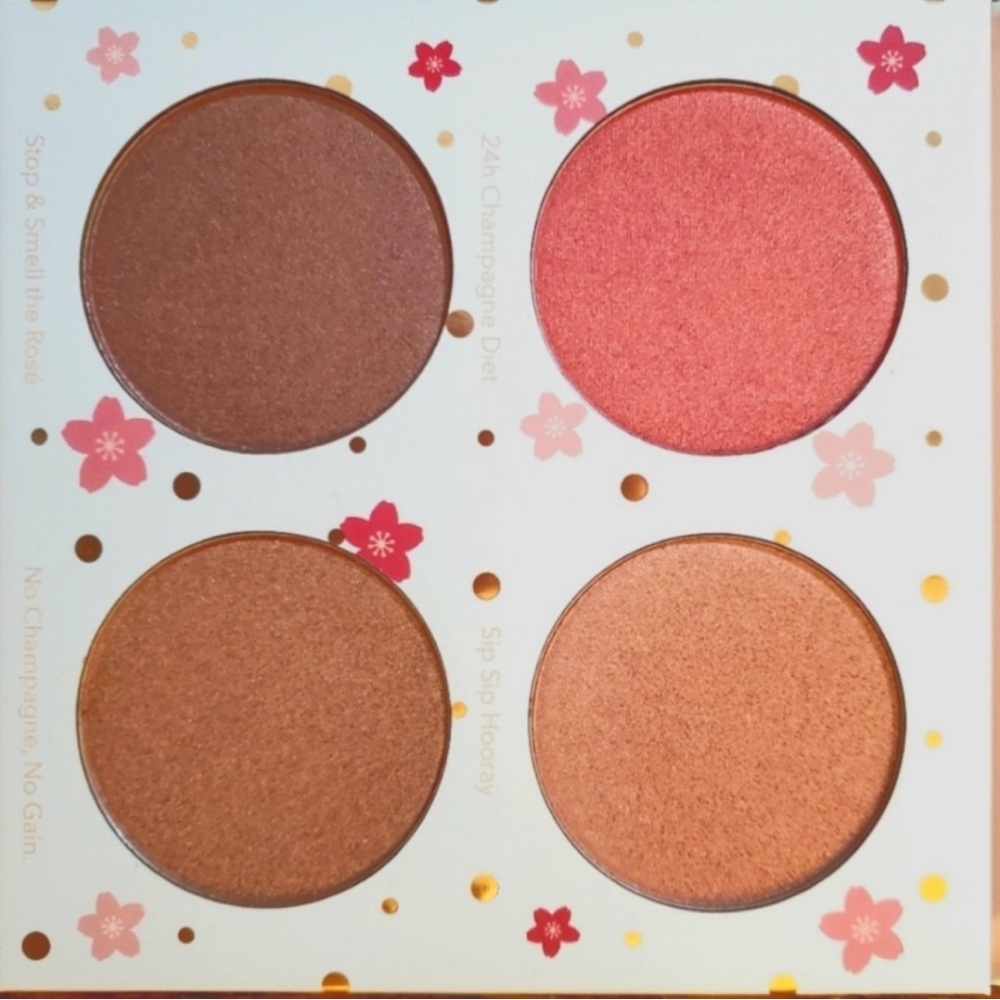 NWT Beauty Bakerie Cotton Candy Champagne Blush Highlighter Palette. 4 colors - Picture 3 of 8